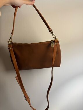Women's Brown Leather Shoulder Bag